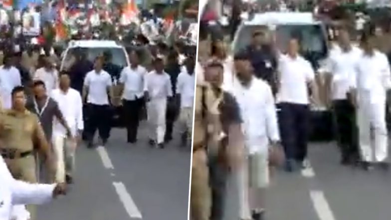 Bharat Jodo Yatra: कांग्रेस नेता राहुल गांधी ने 