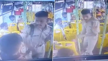 भोपाल में NCC कैडेट की गुंडागर्दी, BCLL बस के कंडक्टर ने किराया मांगा तो बेरहमी से पीटा- Watch Video