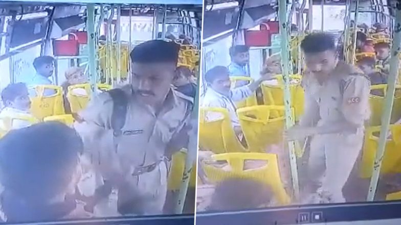 भोपाल में NCC कैडेट की गुंडागर्दी, BCLL बस के कंडक्टर ने किराया मांगा तो बेरहमी से पीटा- Watch Video