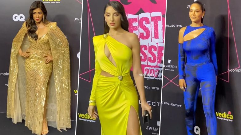 GQ Best Dressed 2022: Nora Fatehi से लेकर Esha Gupta तक, जीक्यू इवेंट के रेड कारपेट पर एक्ट्रेसेस ने लगाए चार चांद (See Pics)