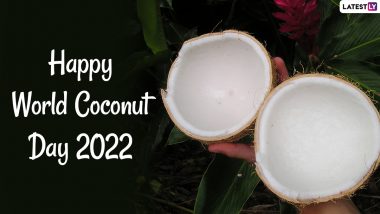 World Coconut Day 2022 Images: विश्व नारियल दिवस की इन HD Wallpapers, Quotes, Messages, Greetings के जरिए दें शुभकामनाएं