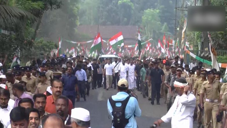 Congress Bharat Jodo Yatra: राहुल गांधी की 'भारत जोड़ा यात्रा' आज कर्नाटक में प्रवेश करेगी