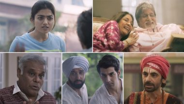 Goodbye Trailer: Amitabh Bachchan और Rashmika Mandana स्टारर 'गुडबाय' का दिलचस्प ट्रेलर हुआ रिलीज (Watch Video)