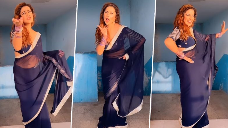 भोजपुरी एक्ट्रेस Anara Gupta ने सेक्सी साड़ी पहनकर किया जबरदस्त डांस, देसी भाभी स्टाइल में Hot Video देखकर दिवाने हुए फैंस 