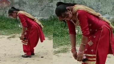Viral Video: खड़ी भी नहीं हो पा रही  महिला, बीजेपी सांसद ने लगाया नशे में धुत होने का आरोप, CM भगवंत मान पर साधा निशाना