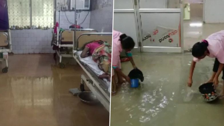 Jharkhand: जमशेदपुर के अस्पताल में भारी बारिश के बाद हुआ जलभराव (Watch Video)