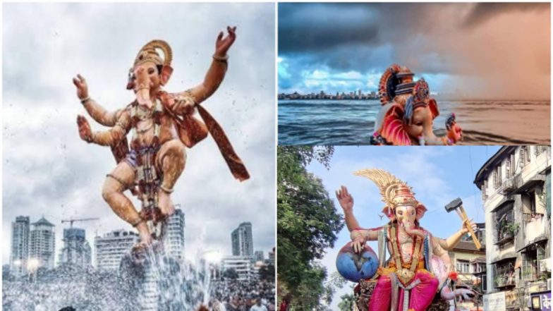Ganesh Visarjan 2022: श्रद्धा और उल्‍लास के साथ आज हो रहा है संपन्‍न, बप्पा को विदाई देने के लिए उमड़ा भक्तों का हुजूम