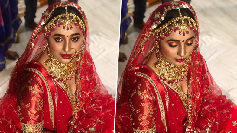 भोजपुरी एक्ट्रेस Rani Chatterjee ने कर ली है शादी? दुल्हन की तरह सजीधजी अभिनेत्री की Photos देखकर फैंस ने किया सवाल&nbsp;