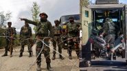 Encounter In Kashmir: जम्मू-कश्मीर में सुरक्षाबलों ने 2 आतंकियों को किया ढेर, 2 AK-47 और 4 बम बरामद