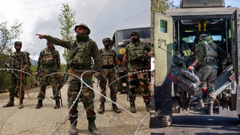 Encounter In Kashmir: जम्मू-कश्मीर में सुरक्षाबलों ने 2 आतंकियों को किया ढेर, 2 AK-47 और 4 बम बरामद