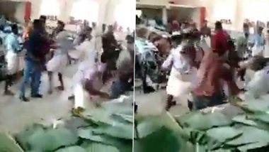 Viral Video: पापड़ न मिलने पर दूल्हे के दोस्तों ने की मारपीट, शादी हॉल में हाथापाई का वीडियो वायरल