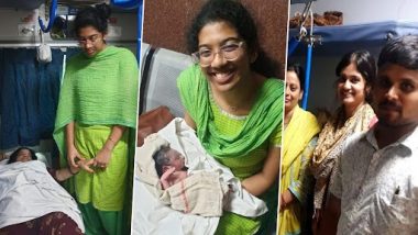 मेडिकल स्टूडेंट ने सिकंदराबाद-विशाखापत्तनम दुरंतो एक्सप्रेस में बच्चे को जन्म देने में महिला की मदद की
