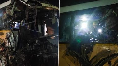 Maharashtra Bus Accident: पंढरपुर से स्वारगेट पुणे जा रही राज्य परिवहन बस हुई दुर्घटना ग्रस्त, 1 की मौत और 4 घायल