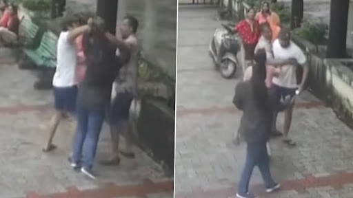 Fight For Stray Dogs: आवारा कुत्तों को खाना खिलाने पर सोसायटी में भिड़े लोग, मारपीट का वीडियो वायरल