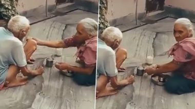 Viral Video: बुजुर्ग महिला का अपने पति को खाना खिलाते हुए क्लिप वायरल, वीडियो देख नेटिज़न्स इमोशनल