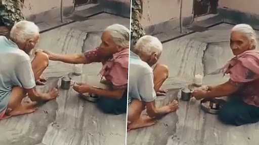 Viral Video: बुजुर्ग महिला का अपने पति को खाना खिलाते हुए क्लिप वायरल, वीडियो देख नेटिज़न्स इमोशनल