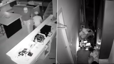 Caught on Camera: लुधियाना में चोरों ने मोबाइल स्टोर में लगाई सेंध, चुराए 6 लाख रुपये के 25 स्मार्टफोन, देखें वीडियो
