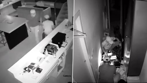 लुधियाना में चोरों ने मोबाइल स्टोर में लगाई सेंध, चुराए 6 लाख रुपये के 25 स्मार्टफोन, देखें वीडियो