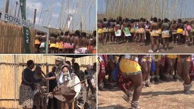 Video: हजारों युवतियों ने ज़ुलु राजा के सामने टॉपलेस होकर किया डांस, देखें वर्जिनिटी के जश्न का वीडियो
