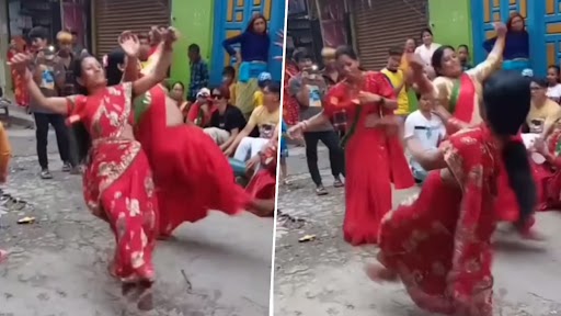 Viral Video: ढोल की थाप पर देसी आंटियों ने किया जबरदस्त डांस, वीडियो ...