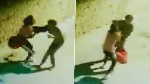 फोन छिननने की कोशिश करने वाले शख्स से जमकर लड़ी महिला, जांबाज़ लेडी का वीडियो वायरल 