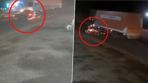 Video: पुणे-अहमदनगर हाईवे पर कार को एक भीड़ भरे कंटेनर ने 2km तक घसीटा, देखें भयावह वीडियो