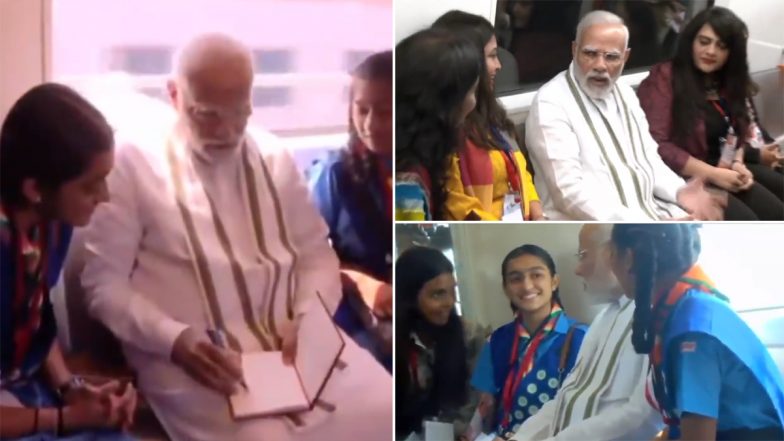 Vande Bharat: देश को मिली तीसरी वंदे भारत ट्रेन, PM मोदी ने की गांधीनगर से अहमदाबाद तक की यात्रा (Watch Video)
