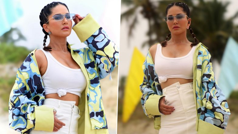 Sunny Leone ने हॉट स्पोर्ट्स ब्रा पहन प्लॉन्ट किया सेक्सी फिगर, एक्ट्रेस की हॉटनेसे देख यूजर्स का धड़का दिल (See pics)