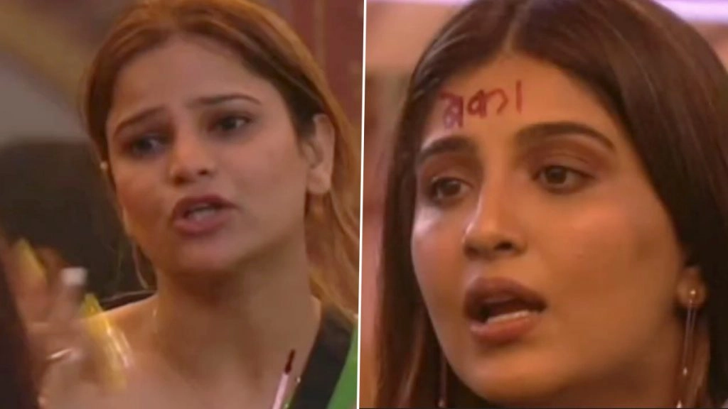 Bigg Boss 16: अर्चना गौतम ने निमृत कौर के माथे पर लिखा 'बेकार'