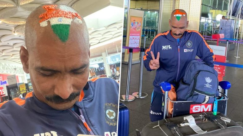 IND vs PAK मैच के लिए Australia रवाना हुए सचिन के जबरा फैन सुधीर, शंखनाद कर भारतीय टीम का बढ़ाएंगे हौसला