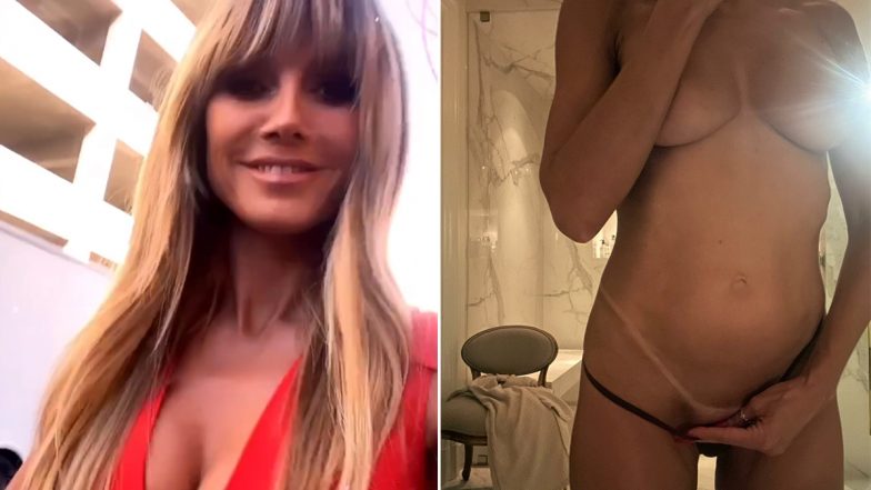 Heidi Klum ने इंस्टाग्राम पर शेयर की न्यूड सेल्फी, यह मॉडल Halloween के लिए कर रही थी तैयारी (View Pic)