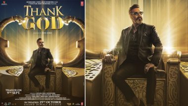 Thank God Full Movie in HD Leaked on Torrent Sites & Telegram Channels for Free Download and Watch Online: अजय देवगन की फिल्म 'थैंक गॉड' चढ़ी पायरेसी के भेंट