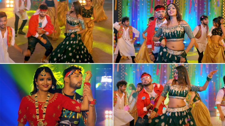 Shilpi Raghwani का नया भोजपुरी सॉन्ग 'ये गोटेदार लहंगा' हुआ रिलीज, Neelkamal Singh करती दिखी रोमांस (Watch Video)