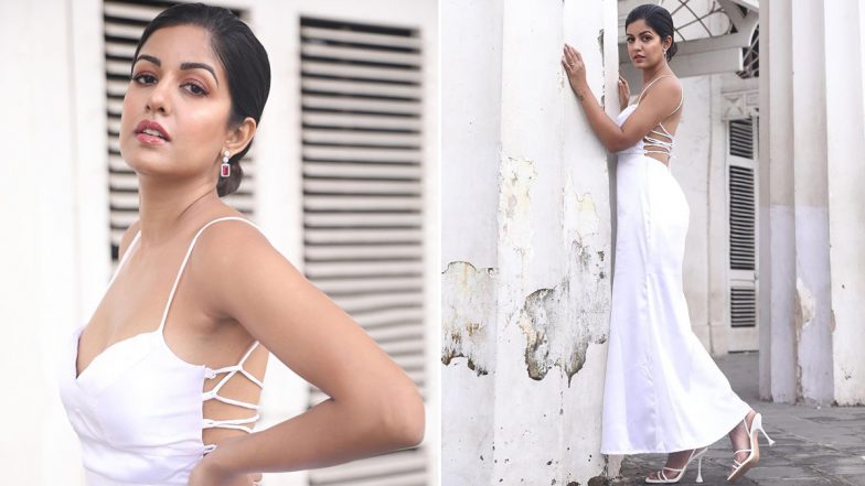 Ishita Dutta Hot Pics: ‘Drishyam 2’ एक्ट्रेस इशिता दत्ता ने हॉट बैकलेस गाउन पहन बढ़ाया टेंम्परेचर, एक्ट्रेस की हॉटनेस देख यूजर्स हुए मदहोश (See Pics)