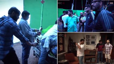 Sets Of Bholaa: Ajay Devgn ने 'भोला' के सेट पर की जमकर मस्ती, 'खून, पसीना, पानी सब बहा दिया' (Watch Video)