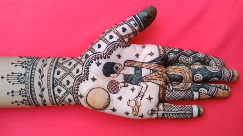 Karwa Chauth 2022 Mehndi Designs: करवा चौथ पर अपने हाथों में रचाएं ये आसान और खूबसूरत मेहंदी डिजाइन, देखें वीडियो