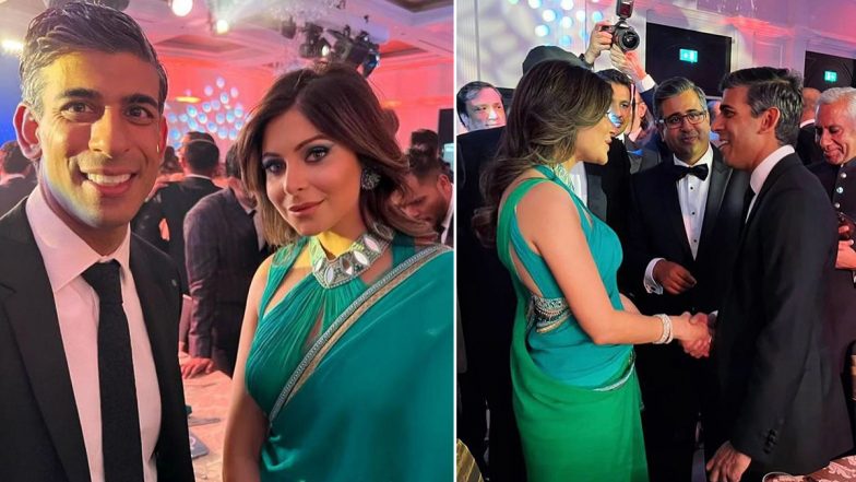बॉलीवुड सिंगर Kanika Kapoor ने UK के नए प्रधानमंत्री Rishi Sunak के साथ मुलाकात की तस्वीरें की साझा (See Pics)