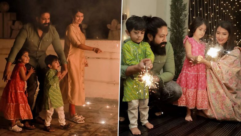 Rocky Bhai उर्फ Yash ने परिवार के साथ सेलिब्रेट किया दिवाली का त्योहार, बोले - वो पल जो सबसे ज्यादा मायने रखते हैं