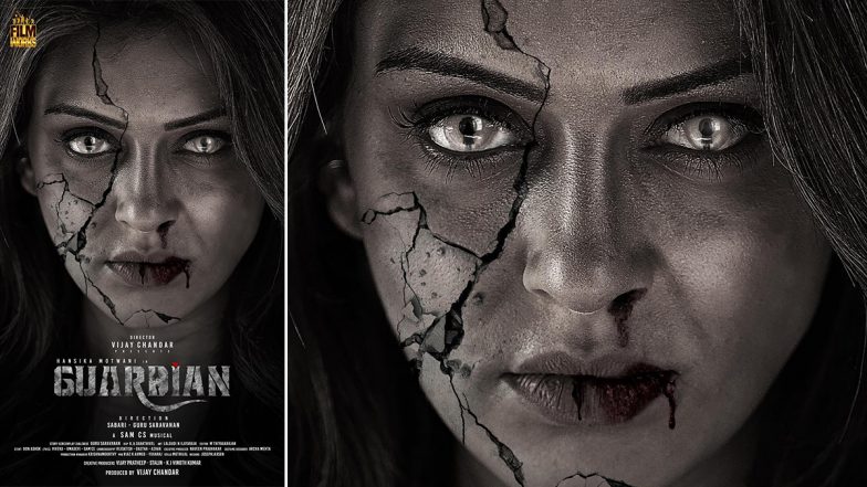 Guardian Poster: खून से लथपथ 'गार्डियन' का फर्स्ट लुक पोस्टर आया सामने, Hansika Motwani का दिखा अलग अवतार (See Pics)