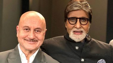 Amitabh Bachchan 80th Birthday: अनुपम खेर ने जन्मदिन पर अमिताभ बच्चन के लंबे और स्वस्थ जीवन की कामना की