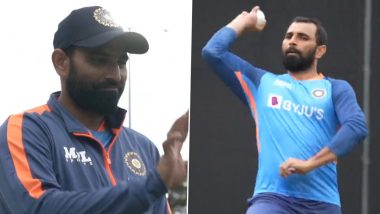 T20 World Cup 2022: वर्ल्ड कप से ठीक पहले Indian टीम में एंट्री करने वाले शमी नेट में जमकर बहा रहे पसीना- Watch Video