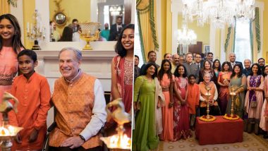 Happy Diwali 2022: टेक्सास के गवर्नर ने भारतीय-अमेरिकियों के साथ मनाई दिवाली