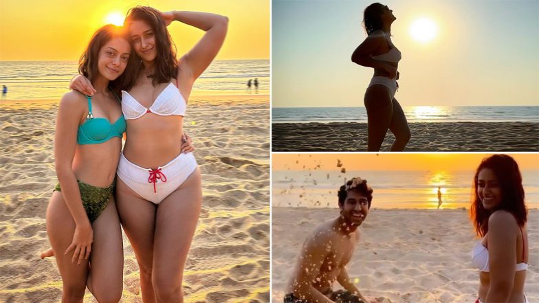 Ileana D'Cruz Hot Pics: व्हाइट बिकनी पहन इलियाना डिक्रूज ने दरिया किनारे लगाई आग, एक्ट्रेस की हॉटनेस देख यूजर्स का छूटा पसीना (See Pics)