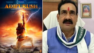 Adipurush: 'आदिपुरुष' फिल्म के दृश्यों को लेकर मध्य प्रदेश के गृह मंत्री नरोत्तम मिश्रा ने जताई आपत्ति, लिखेंगे फिल्म के डायरेक्टर को पत्र