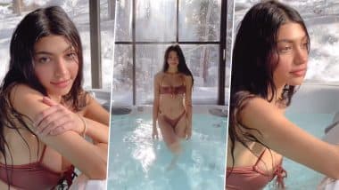 Ananya Panday की कजिन Alanna Panday ने स्विमिंग पूल में दिखाया अपना बोल्ड अवतार, Sexy Video हुआ Viral