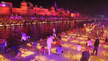 Ayodhya Deepotsav 2022: अयोध्या में दिवाली की धूम, दीपोत्सव पर दीयों के साथ ही देशी-विदेशी फूलों से भी सजेगा राम दरबार