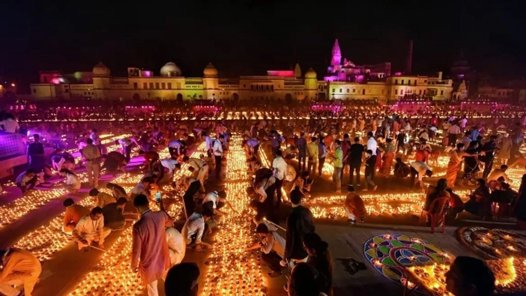 दीपों से रोशन हुई अयोध्या, गिनीज बुक ऑफ वर्ल्ड रिकॉर्ड में दर्ज हुआ नाम