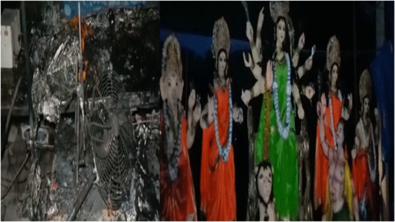 UP: भदोही में दुर्गा पूजा पंडाल में भीषण आग लगने से 52 लोग झुलसे, कुछ की हालत गंभीर!