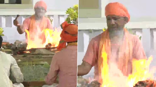 सीएम योगी UP दौरे पर, गोरखनाथ मंदिर में पूजा और हवन किया- Watch Pics