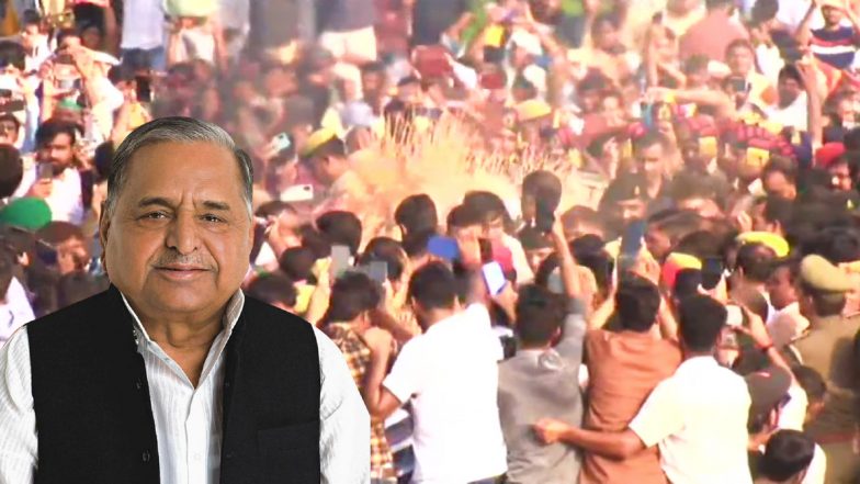 Mulayam Singh Yadav Funeral: पंचतत्व में विलीन हुए मुलायम सिंह यादव, नम आंखों के साथ अखिलेश ने दी मुखाग्नि